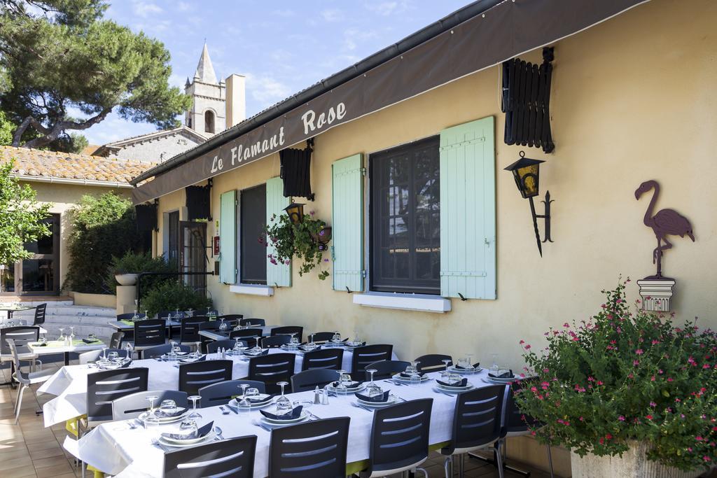 Logis Hotel Restaurant Le Flamant Rose Camargue Albaron Exteriér fotografie